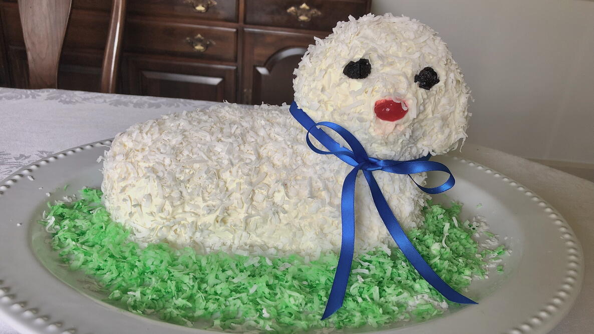 Recipe for Easter Lamb Cake
